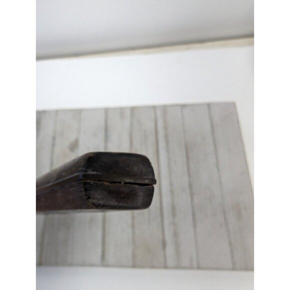 Vintage Carbon Steel Slicing Carving Knife 7-1/2" Blade - 12" Length Serrated - Picture 12 of 13